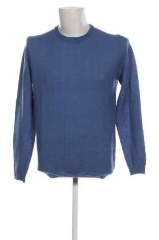 Ανδρικό πουλόβερ Lawrence Grey, Μέγεθος M, Χρώμα Μπλέ, Τιμή 86,60 €