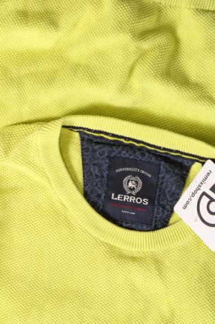 Мъжки пуловер Lerros, Размер XL, Цвят Зелен, Цена 22,10 лв.