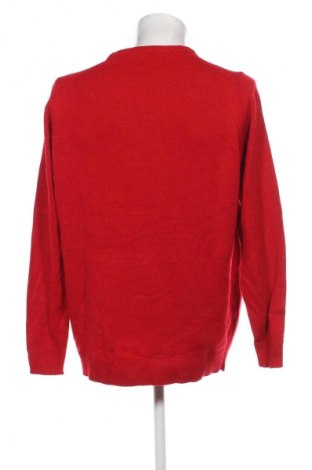 Ανδρικό πουλόβερ Livergy, Μέγεθος XXL, Χρώμα Κόκκινο, Τιμή 11,66 €