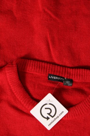Pulover de bărbați Livergy, Mărime L, Culoare Roșu, Preț 62,00 Lei