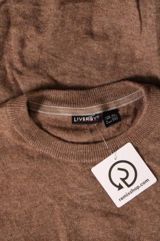 Мъжки пуловер Livergy, Размер M, Цвят Бежов, Цена 17,40 лв.