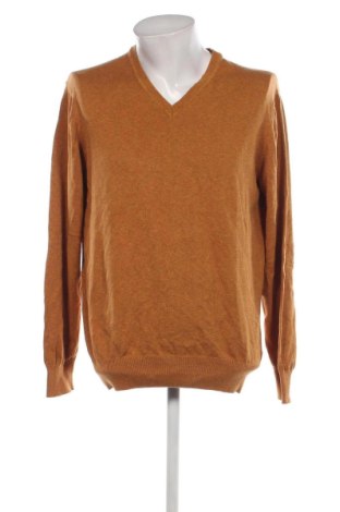 Мъжки пуловер Man By Tchibo, Размер L, Цвят Бежов, Цена 18,85 лв.