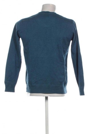 Herrenpullover Manguun, Größe S, Farbe Blau, Preis 6,49 €