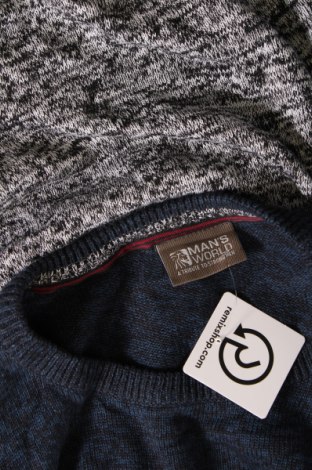 Ανδρικό πουλόβερ Man's World, Μέγεθος 3XL, Χρώμα Πολύχρωμο, Τιμή 13,46 €