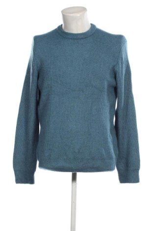 Мъжки пуловер Marks & Spencer, Размер L, Цвят Син, Цена 17,55 лв.