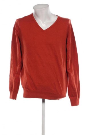 Мъжки пуловер Mauro Ferrini, Размер L, Цвят Червен, Цена 14,50 лв.