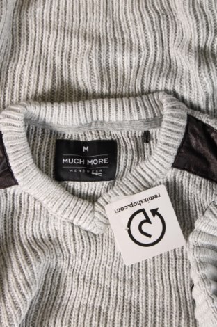 Мъжки пуловер Much More, Размер M, Цвят Сив, Цена 17,40 лв.