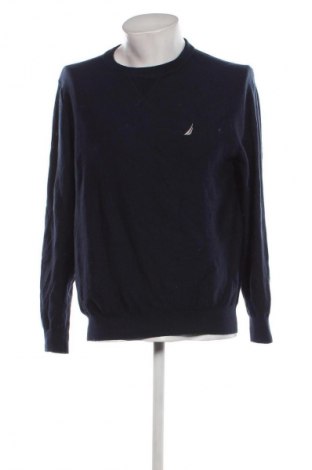 Ανδρικό πουλόβερ Nautica, Μέγεθος M, Χρώμα Μπλέ, Τιμή 38,35 €