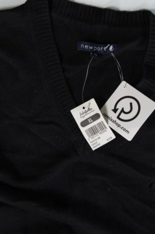 Ανδρικό πουλόβερ Newport, Μέγεθος XL, Χρώμα Μαύρο, Τιμή 18,49 €