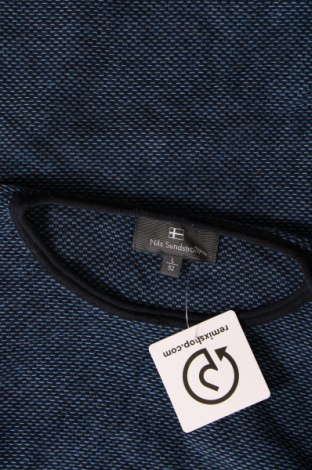 Ανδρικό πουλόβερ Nils Sundstrom, Μέγεθος L, Χρώμα Μπλέ, Τιμή 11,66 €