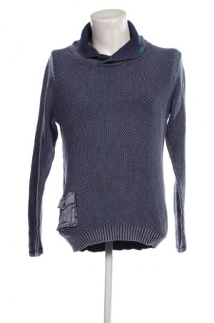 Мъжки пуловер No Excess, Размер M, Цвят Син, Цена 20,40 лв.