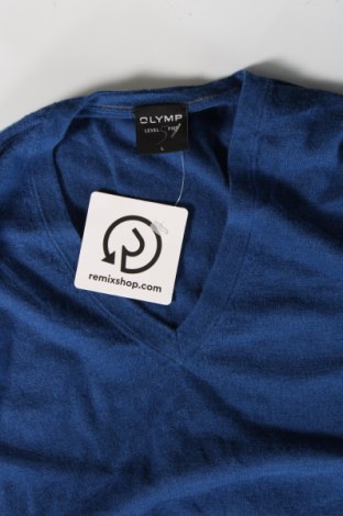 Ανδρικό πουλόβερ Olymp, Μέγεθος L, Χρώμα Μπλέ, Τιμή 38,35 €