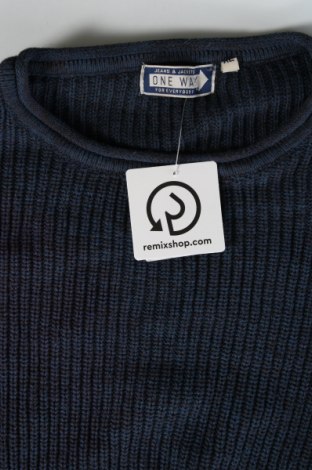 Férfi pulóver One Way, Méret XL, Szín Kék, Ár 4 782 Ft