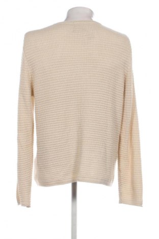 Ανδρικό πουλόβερ Originals By Jack & Jones, Μέγεθος XL, Χρώμα Εκρού, Τιμή 13,04 €