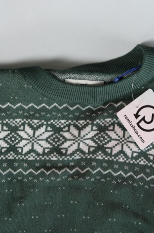 Мъжки пуловер Originals By Jack & Jones, Размер M, Цвят Зелен, Цена 41,58 лв.