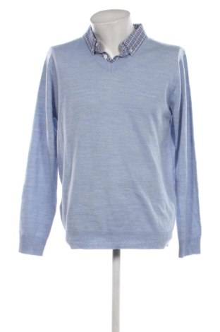 Ανδρικό πουλόβερ Pierre Cardin, Μέγεθος XL, Χρώμα Μπλέ, Τιμή 38,35 €
