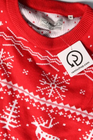 Мъжки пуловер Produkt by Jack & Jones, Размер M, Цвят Червен, Цена 19,38 лв.