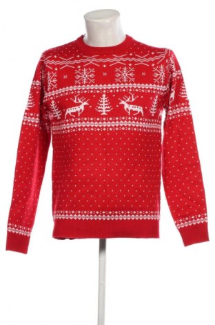 Ανδρικό πουλόβερ Produkt by Jack & Jones, Μέγεθος M, Χρώμα Κόκκινο, Τιμή 12,62 €