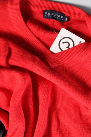 Ανδρικό πουλόβερ Redford, Μέγεθος M, Χρώμα Κόκκινο, Τιμή 10,76 €