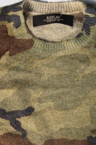 Мъжки пуловер Replay, Размер M, Цвят Зелен, Цена 96,00 лв.