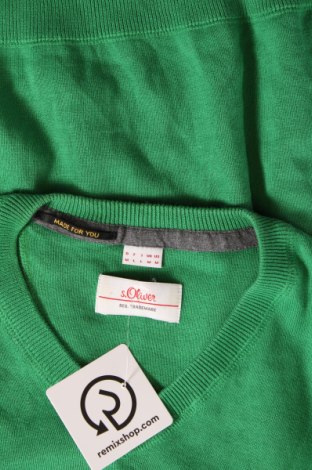 Pánský svetr  S.Oliver, Velikost M, Barva Zelená, Cena  325,00 Kč