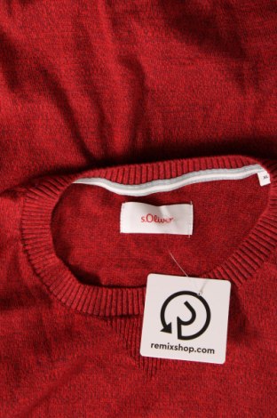 Pulover de bărbați S.Oliver, Mărime XL, Culoare Roșu, Preț 72,70 Lei