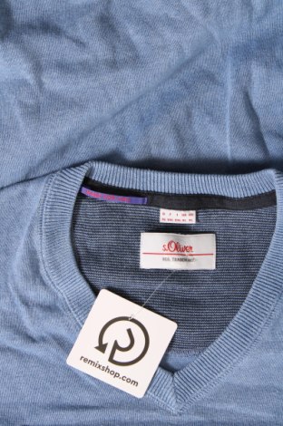 Pulover de bărbați S.Oliver, Mărime XL, Culoare Albastru, Preț 72,70 Lei