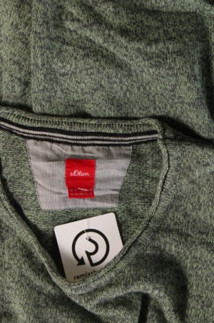 Pulover de bărbați S.Oliver, Mărime XL, Culoare Verde, Preț 72,70 Lei