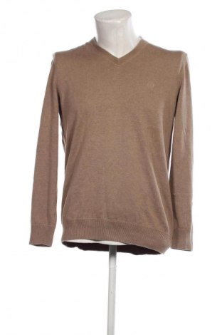 Herrenpullover S.Oliver, Größe L, Farbe Beige, Preis 23,66 €