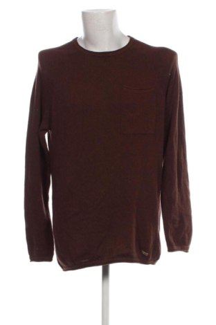 Ανδρικό πουλόβερ Sams, Μέγεθος XL, Χρώμα Καφέ, Τιμή 11,66 €