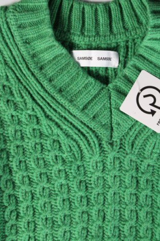 Мъжки пуловер Samsoe & Samsoe, Размер M, Цвят Зелен, Цена 62,00 лв.