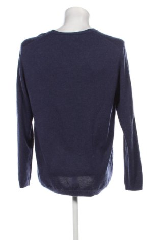 Мъжки пуловер Silk And Cashmere, Размер XL, Цвят Син, Цена 88,00 лв.