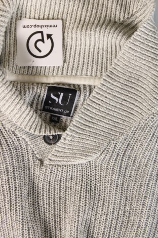 Мъжки пуловер Straight Up, Размер XXL, Цвят Сив, Цена 18,85 лв.