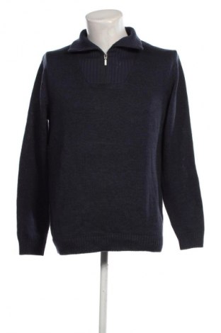 Ανδρικό πουλόβερ Straight Up, Μέγεθος L, Χρώμα Μπλέ, Τιμή 11,66 €