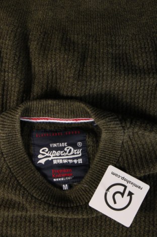 Ανδρικό πουλόβερ Superdry, Μέγεθος M, Χρώμα Πράσινο, Τιμή 29,07 €