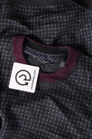 Ανδρικό πουλόβερ Ted Baker, Μέγεθος L, Χρώμα Γκρί, Τιμή 70,52 €