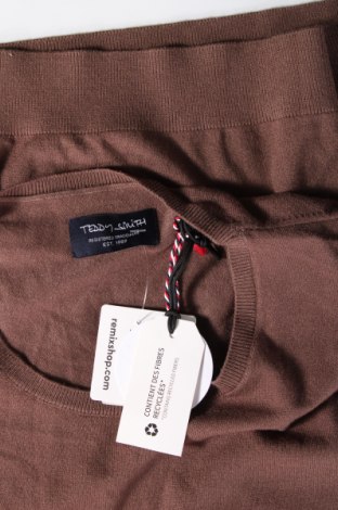 Ανδρικό πουλόβερ Teddy Smith, Μέγεθος XXL, Χρώμα  Μπέζ, Τιμή 21,43 €