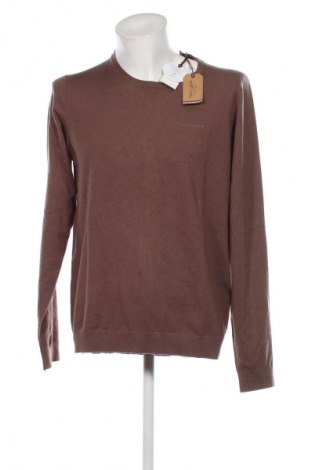Мъжки пуловер Teddy Smith, Размер XXL, Цвят Бежов, Цена 77,00 лв.