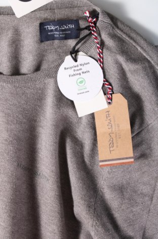 Herrenpullover Teddy Smith, Größe XXL, Farbe Grau, Preis 13,99 €