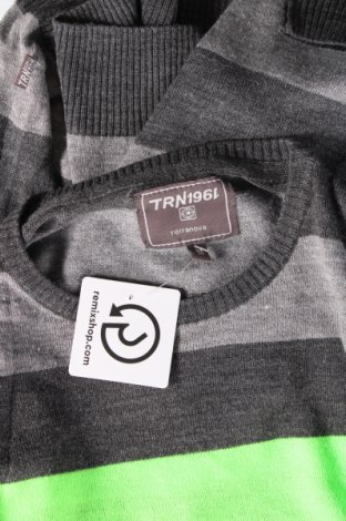 Мъжки пуловер Terranova, Размер M, Цвят Сив, Цена 17,40 лв.