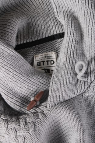 Ανδρικό πουλόβερ Tom Tailor, Μέγεθος XL, Χρώμα Γκρί, Τιμή 13,67 €