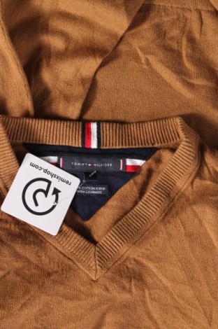 Ανδρικό πουλόβερ Tommy Hilfiger, Μέγεθος L, Χρώμα Καφέ, Τιμή 55,05 €