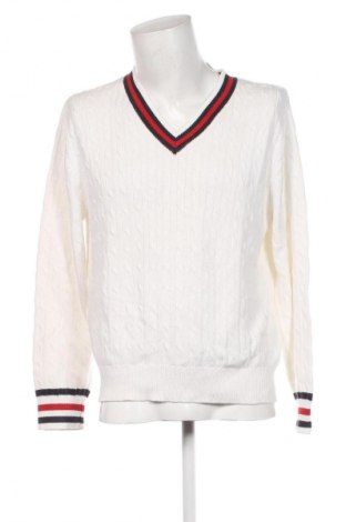 Мъжки пуловер Tommy Hilfiger, Размер XL, Цвят Бял, Цена 89,00 лв.