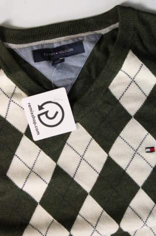 Ανδρικό πουλόβερ Tommy Hilfiger, Μέγεθος M, Χρώμα Πράσινο, Τιμή 52,30 €