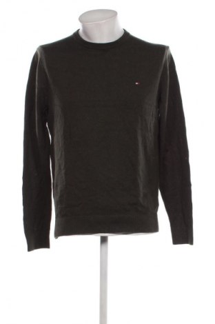 Мъжки пуловер Tommy Hilfiger, Размер L, Цвят Зелен, Цена 89,00 лв.