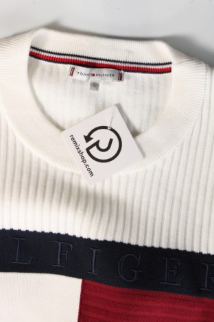 Męski sweter Tommy Hilfiger, Rozmiar S, Kolor Biały, Cena 341,99 zł