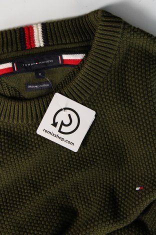 Pánský svetr  Tommy Hilfiger, Velikost M, Barva Zelená, Cena  2 839,00 Kč