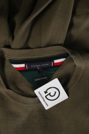 Pulover de bărbați Tommy Hilfiger, Mărime L, Culoare Verde, Preț 205,99 Lei