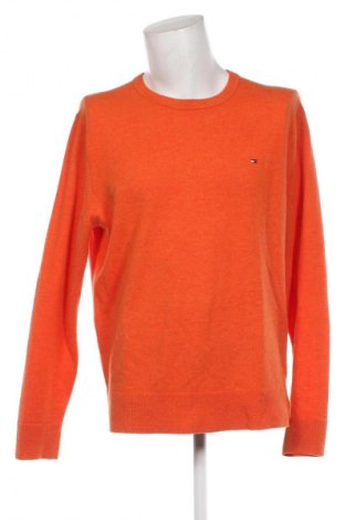 Herrenpullover Tommy Hilfiger, Größe XL, Farbe Orange, Preis 80,99 €