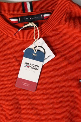 Męski sweter Tommy Hilfiger, Rozmiar L, Kolor Pomarańczowy, Cena 449,99 zł